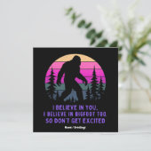 私は信じ大足で興奮し過ぎないおもしろい 招待状 (スタンド正面)