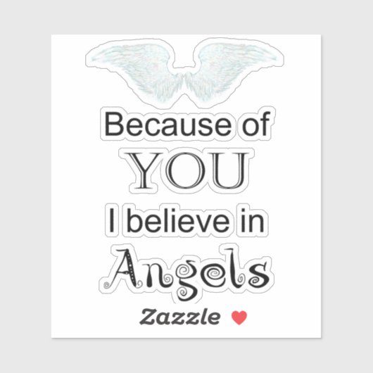 私は信じ天使だ シール (シート)