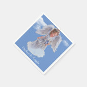 私は信じ天使だ スタンダードカクテルナプキン (角)