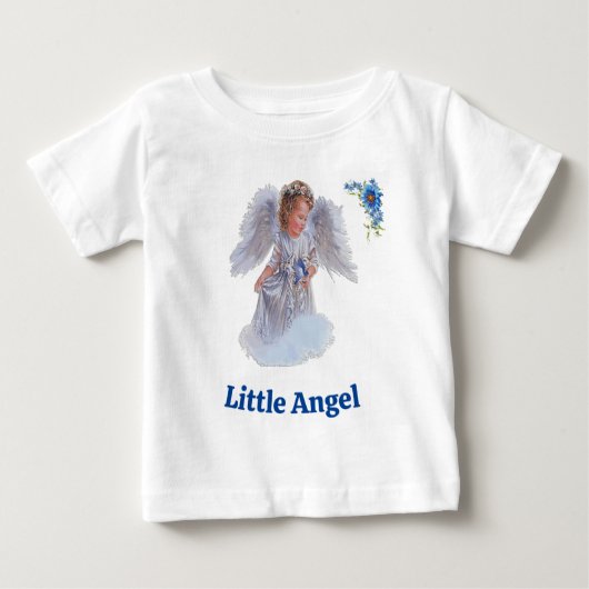 私は信じ天使だ ベビーTシャツ (正面)
