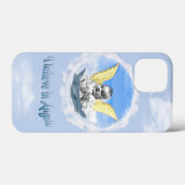 私は信じ天使だ Case-Mate iPhoneケース (裏面 (横))