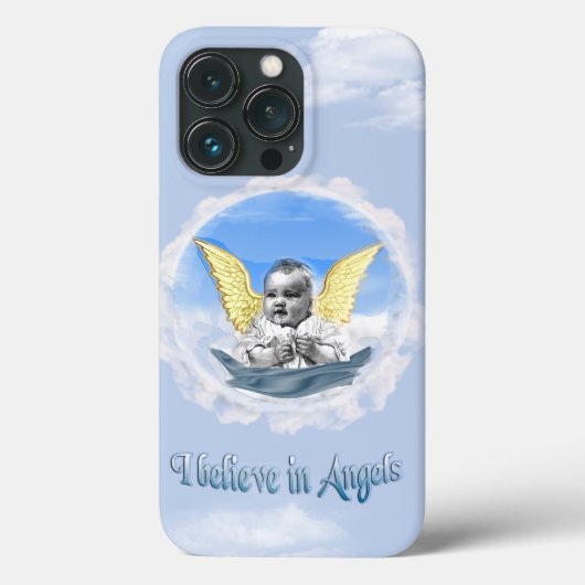 私は信じ天使だ Case-Mate iPhoneケース (裏面)