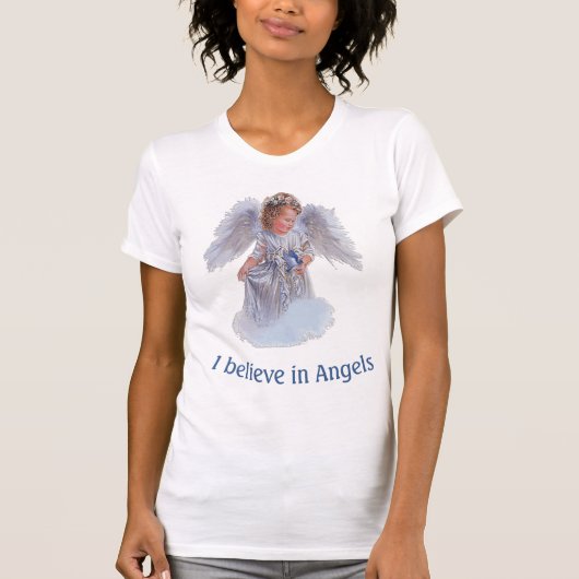 私は信じ天使だ Tシャツ (正面)
