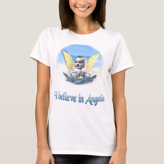 私は信じ天使だ Tシャツ (正面)