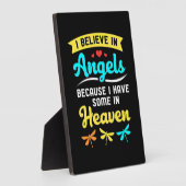 私は信じ天使類とトンボ類に入っている フォトプラーク (側面)