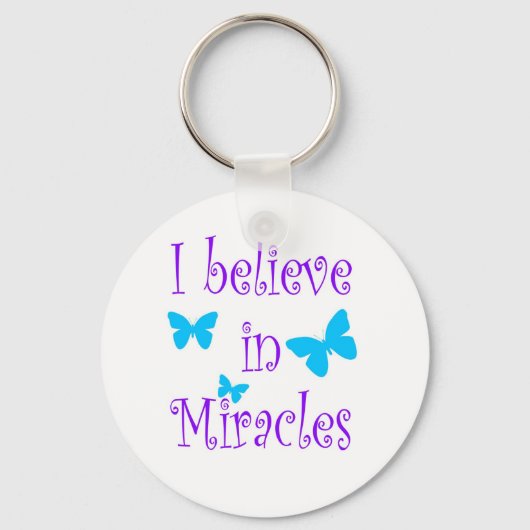 私は信じ奇跡を起こす キーホルダー (正面)