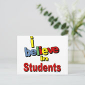 私は信じ学生だ ポストカード (スタンド正面)