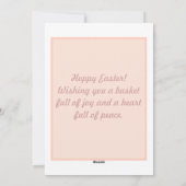 私は信じ復活祭だ！ シーズンカード (裏面)