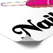 私は信じ爪、 ネイル ポスター (角)