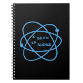 私は信じ科学先生生物学の化学を専攻している ノートブック (正面)