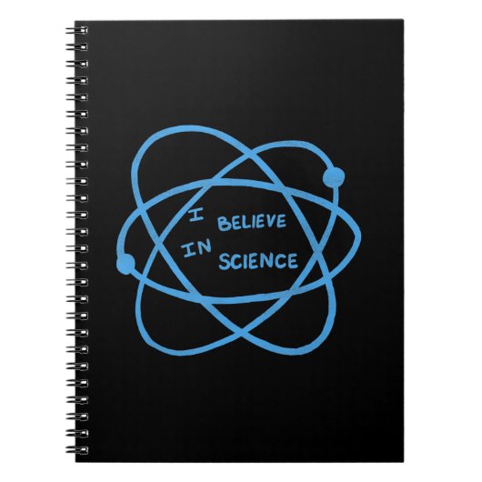 私は信じ科学先生生物学の化学を専攻している ノートブック (正面)