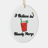 私は信じ血の母 セラミックオーナメント (右)