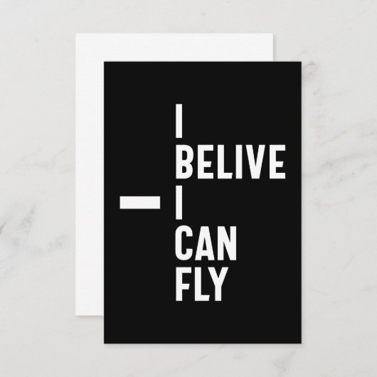 私は信じ起業家Gifを飛感動的べる 出欠カード (正面/裏面)