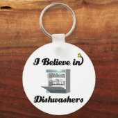 私は信じ食洗機 キーホルダー (正面)