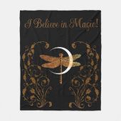 私は信じ魔法だ! フリースブランケット (正面)