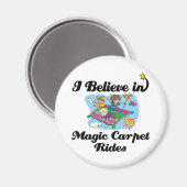 私は信じ魔法のカーペット乗り マグネット (正面/裏面)