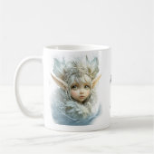 私は信じ魔法フェアリーのマグカップ コーヒーマグカップ (左)