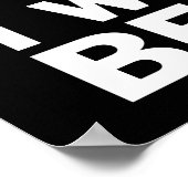 私は信じ ポスター (角)