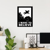 私は信じ ポスター (ホームオフィス)