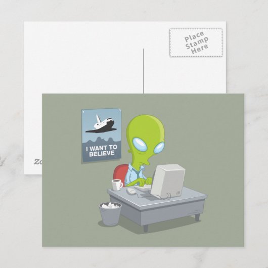 私は信じ ポストカード (正面/裏面)