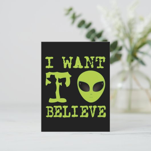 私は信じ ポストカード (スタンド正面)