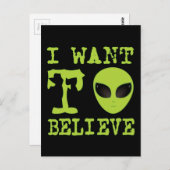 私は信じ ポストカード (正面/裏面)