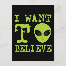 私は信じ ポストカード