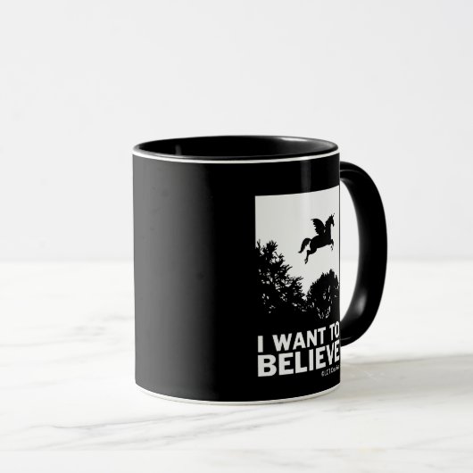 私は信じ マグカップ (正面右)