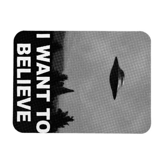 私は信じ マグネット (横)