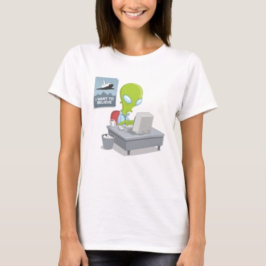 私は信じ Tシャツ (正面)
