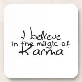 私は信じKarma COASTERSに住んでいる コースター (正面)