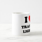 私は信号を愛します コーヒーマグカップ (中央)