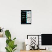 私は信頼することを選択（資金調達者） ポスター (ホームオフィス)