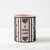 私は個人的なハートマグギフト愛 マグカップ (中央)