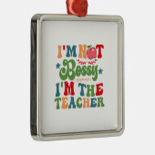 私は偉くない私は先生 メタルオーナメント (右)