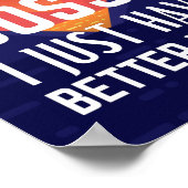 私は偉くない私は単に良いアイディアを持っている ポスター (角)