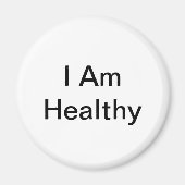 私は健康だ マグネット (正面)