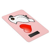 私は傘のコカトオが大好き マグネット (右側)