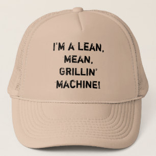 私は傾き、平均、Grillin」機械です! キャップ