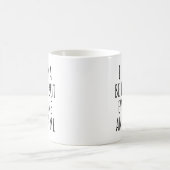 私は優しくなりたいが、誰もが私を悩まおもしろいす コーヒーマグカップ (中央)