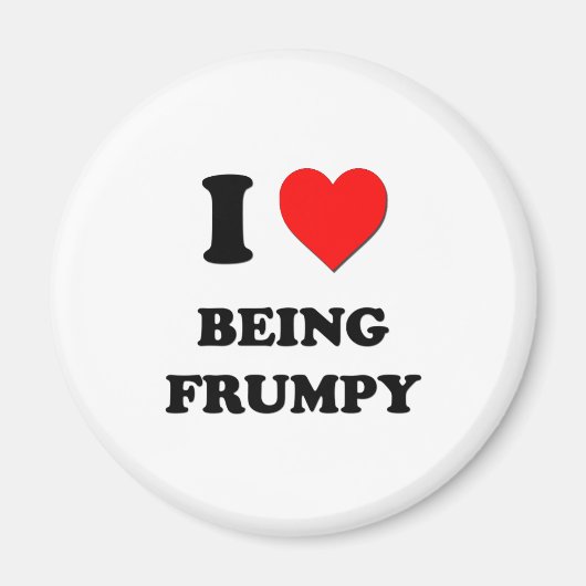 私は元気でいるのが大好き マグネット (正面)