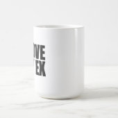 私は元気に入っている コーヒーマグカップ (中央)