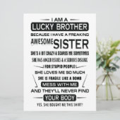 私は兄弟にとって幸運な兄弟のクリスマスプレゼントだ メニュー (スタンド正面)