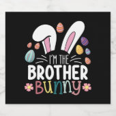 私は兄弟バニー・イースターの家族のマッチング ビールラベル (シングルラベル)