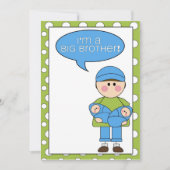 私は兄弟発表だ 案内状 (正面)