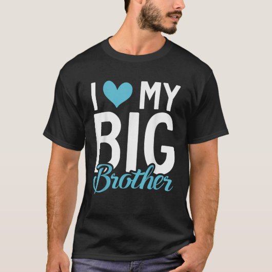 私は兄Tシャツが大好き Tシャツ (正面)