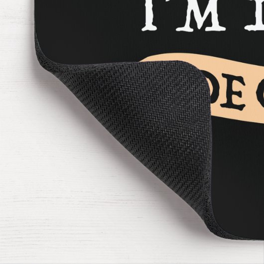 私は先延ばしではない – 私はサイドクエストをしている マウスパッド (コーナー)