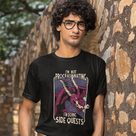 私は先延ばしではない Tシャツ