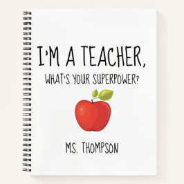 私は先生だ君の超大国は?ノートブック ノートブック