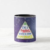 私は先生だ超大国は? マグカップ (中央)